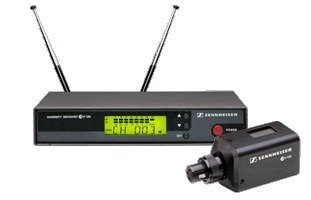 Emetteur plug-On Sennheiser SKP2000 alim. 48v avec récepteur UHF